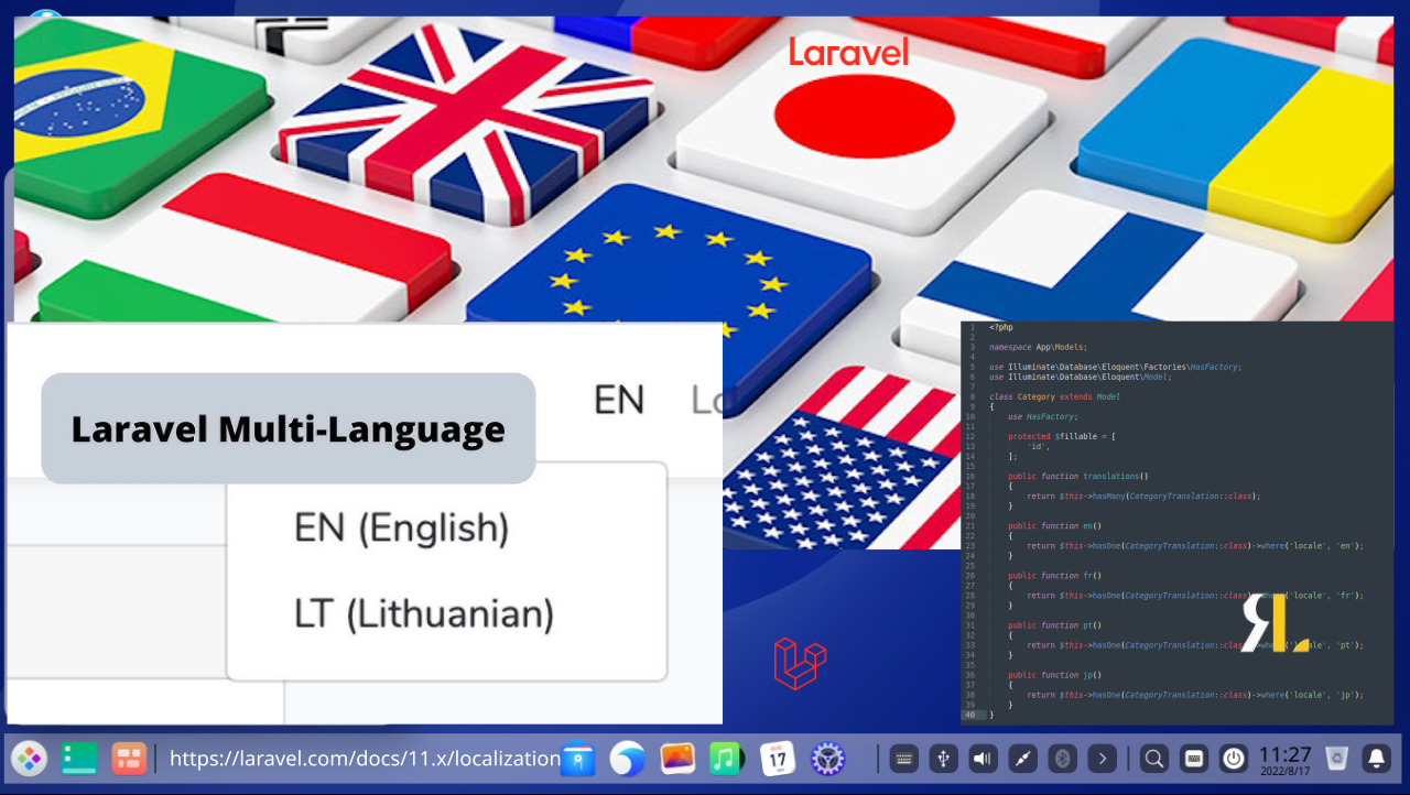 Working with Multi-languages in Laravel Without Packages